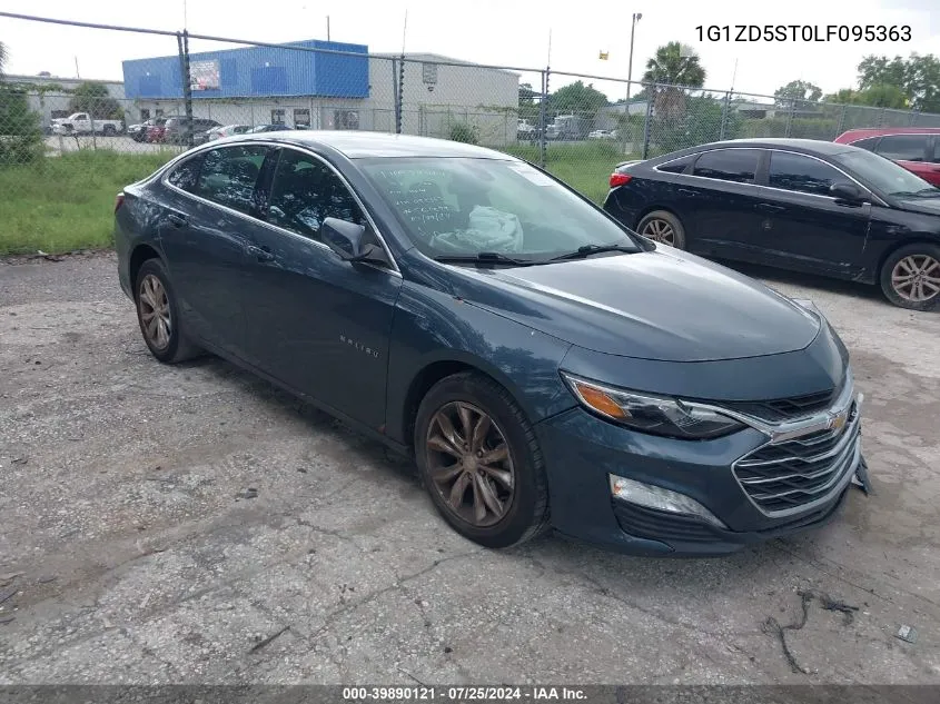 2020 Chevrolet Malibu Fwd Lt VIN: 1G1ZD5ST0LF095363 Lot: 39890121