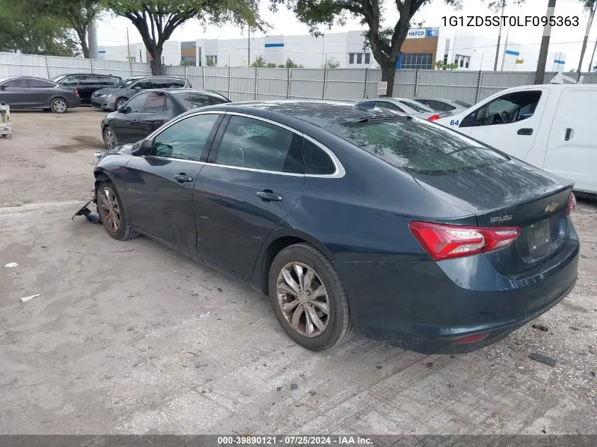 2020 Chevrolet Malibu Fwd Lt VIN: 1G1ZD5ST0LF095363 Lot: 39890121