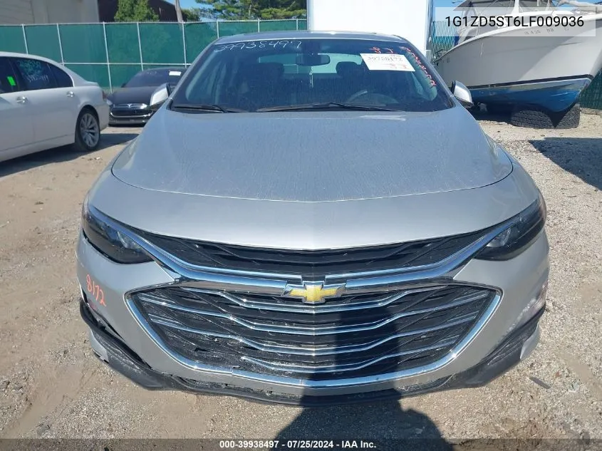 2020 Chevrolet Malibu Fwd Lt VIN: 1G1ZD5ST6LF009036 Lot: 39938497