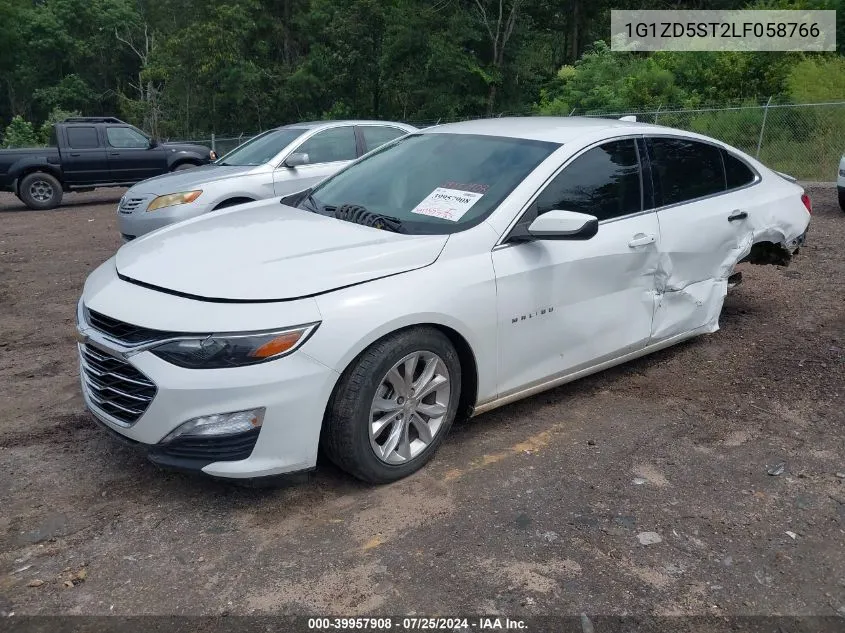 2020 Chevrolet Malibu Fwd Lt VIN: 1G1ZD5ST2LF058766 Lot: 39957908