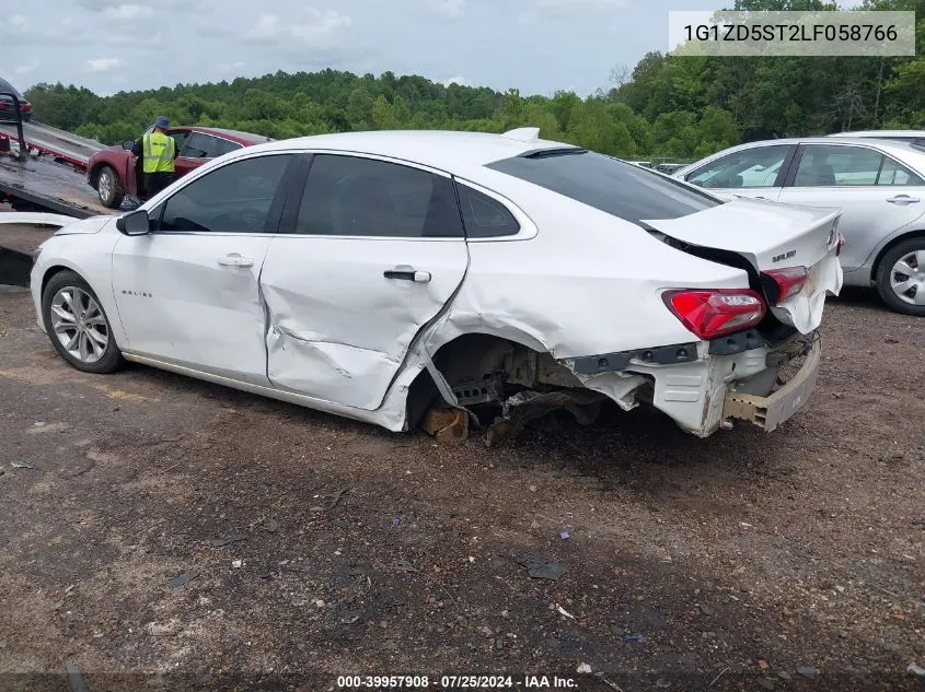 2020 Chevrolet Malibu Fwd Lt VIN: 1G1ZD5ST2LF058766 Lot: 39957908