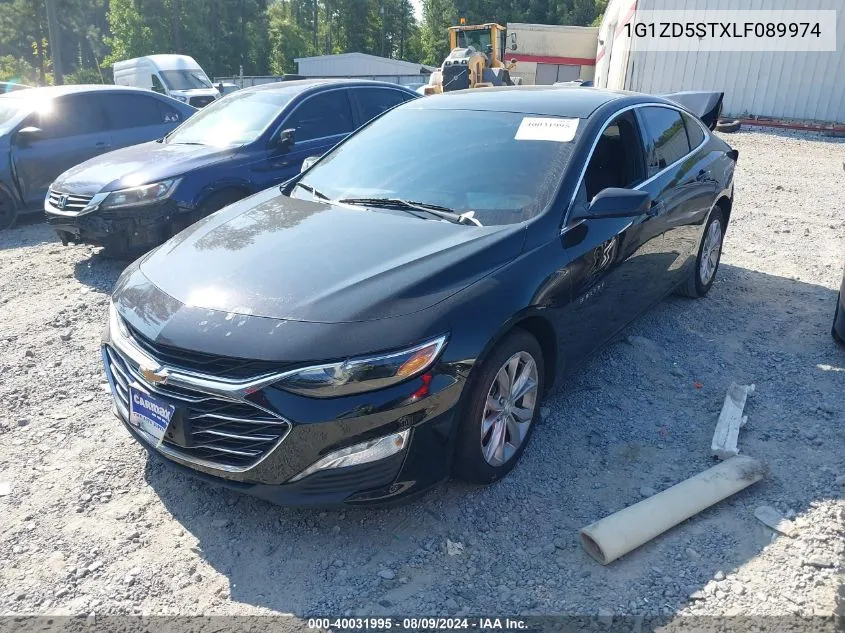 2020 Chevrolet Malibu Fwd Lt VIN: 1G1ZD5STXLF089974 Lot: 40031995