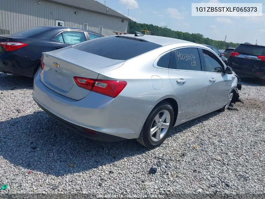 2020 Chevrolet Malibu Fwd Ls VIN: 1G1ZB5STXLF065373 Lot: 40034174