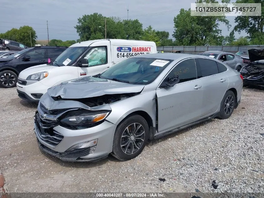 2020 Chevrolet Malibu Fwd Ls VIN: 1G1ZB5ST3LF145727 Lot: 40043207