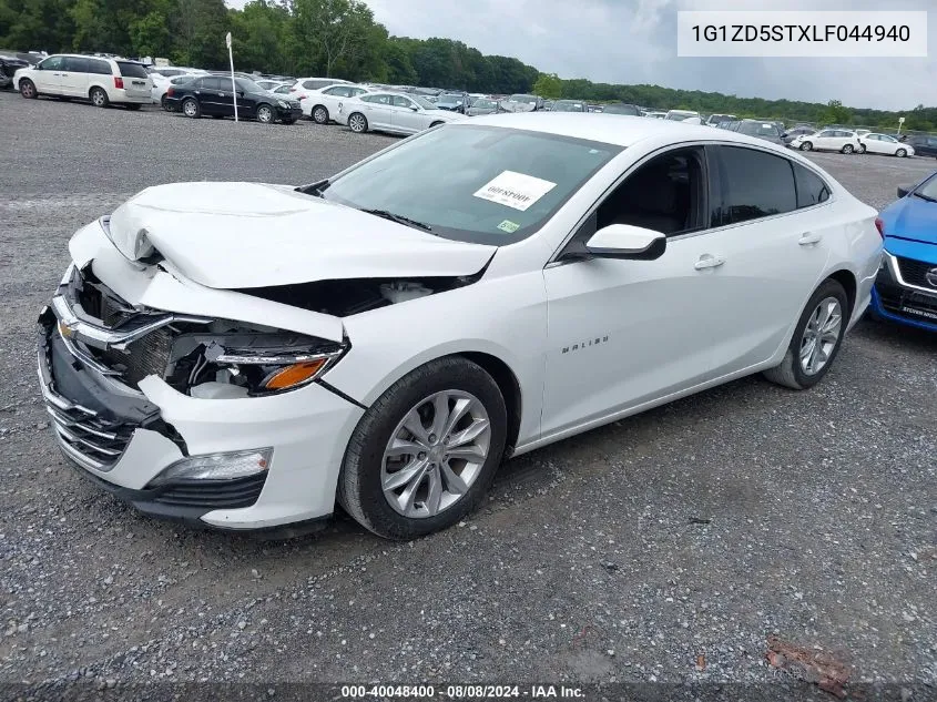 2020 Chevrolet Malibu Fwd Lt VIN: 1G1ZD5STXLF044940 Lot: 40048400