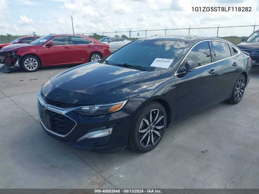 2020 Chevrolet Malibu Fwd Rs VIN: 1G1ZG5ST8LF118282 Lot: 40053849