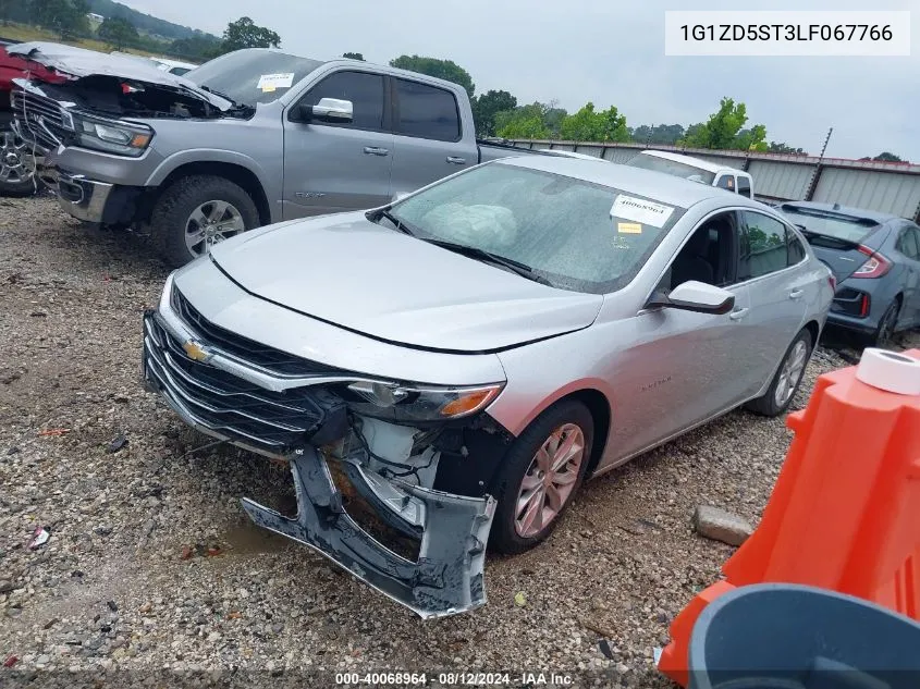 2020 Chevrolet Malibu Fwd Lt VIN: 1G1ZD5ST3LF067766 Lot: 40068964