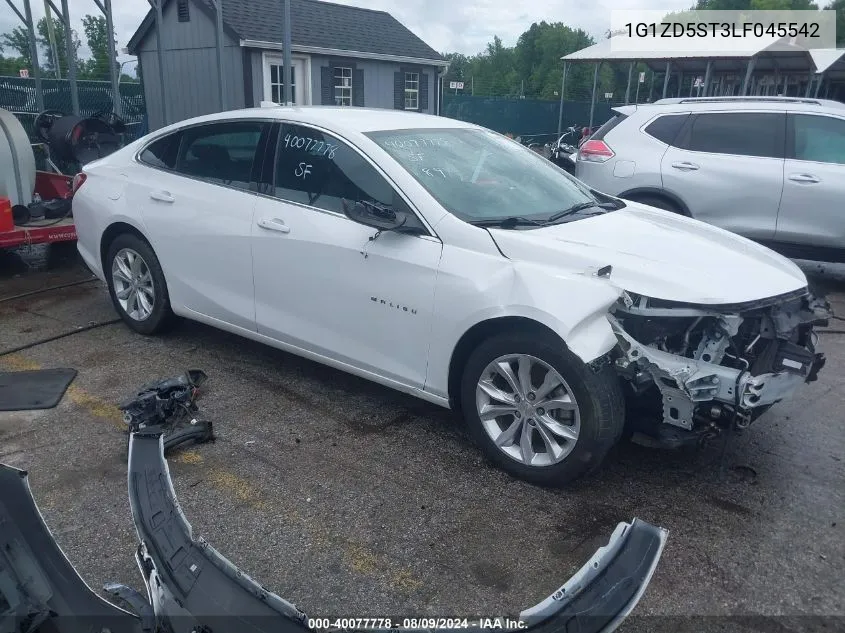 2020 Chevrolet Malibu Fwd Lt VIN: 1G1ZD5ST3LF045542 Lot: 40077778