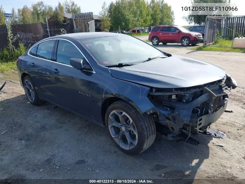 2020 Chevrolet Malibu Fwd Lt VIN: 1G1ZD5ST8LF110966 Lot: 40122313