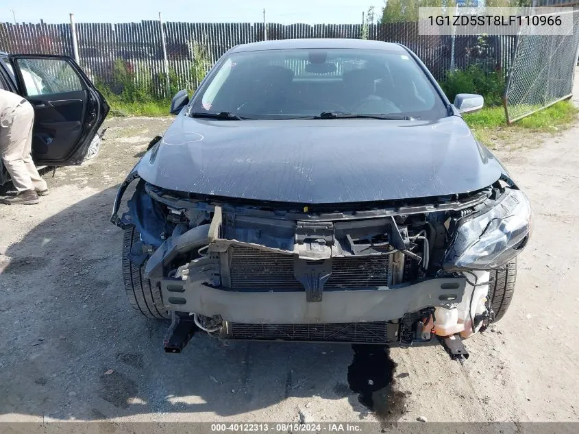 2020 Chevrolet Malibu Fwd Lt VIN: 1G1ZD5ST8LF110966 Lot: 40122313