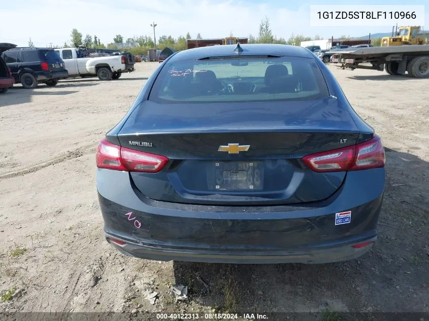 2020 Chevrolet Malibu Fwd Lt VIN: 1G1ZD5ST8LF110966 Lot: 40122313