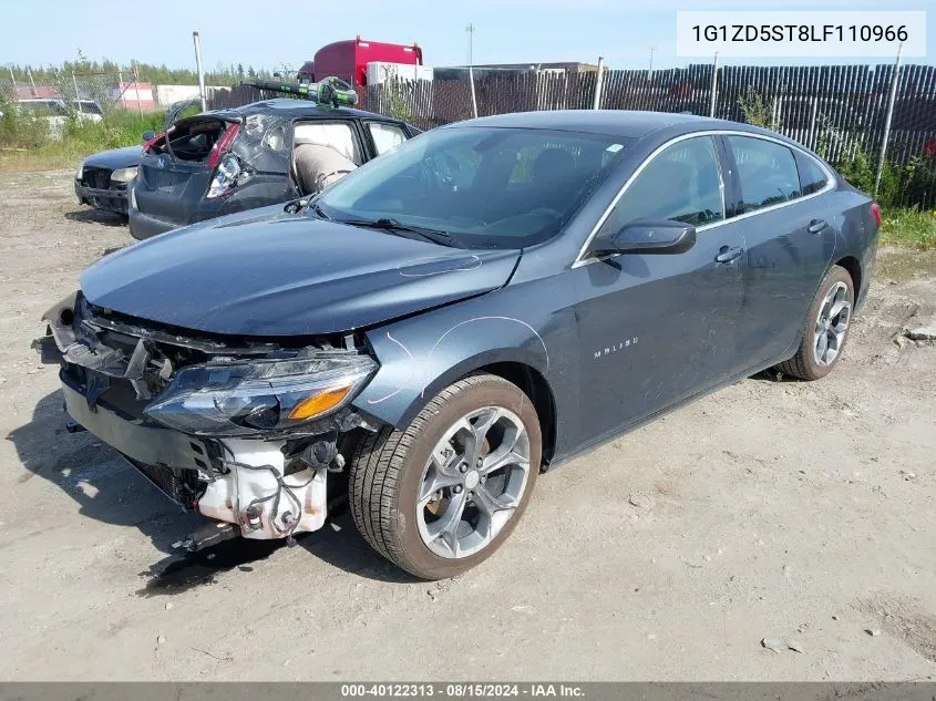 2020 Chevrolet Malibu Fwd Lt VIN: 1G1ZD5ST8LF110966 Lot: 40122313