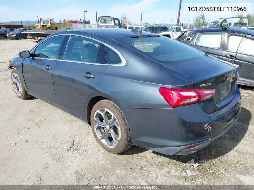 2020 Chevrolet Malibu Fwd Lt VIN: 1G1ZD5ST8LF110966 Lot: 40122313