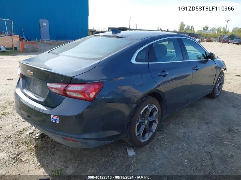 2020 Chevrolet Malibu Fwd Lt VIN: 1G1ZD5ST8LF110966 Lot: 40122313