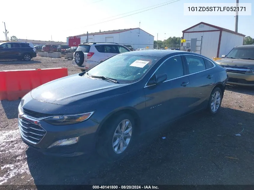 2020 Chevrolet Malibu Fwd Lt VIN: 1G1ZD5ST7LF052171 Lot: 40141800