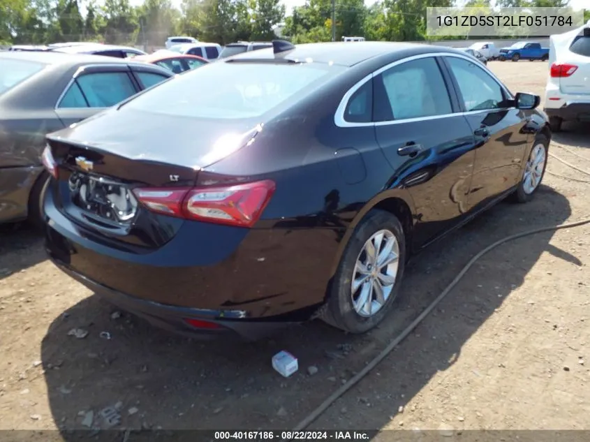 2020 Chevrolet Malibu Fwd Lt VIN: 1G1ZD5ST2LF051784 Lot: 40167186