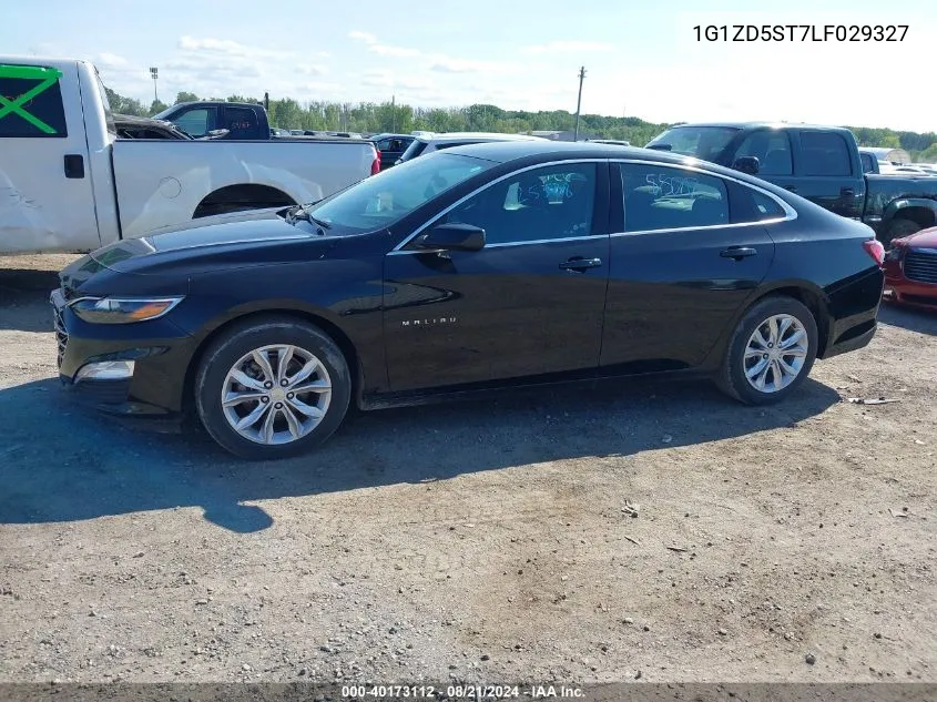 2020 Chevrolet Malibu Fwd Lt VIN: 1G1ZD5ST7LF029327 Lot: 40173112