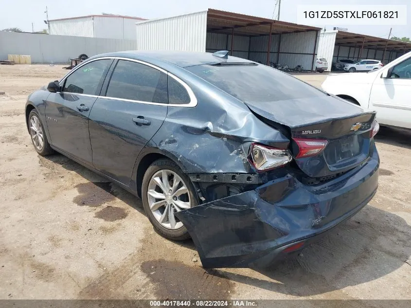 1G1ZD5STXLF061821 2020 Chevrolet Malibu Fwd Lt