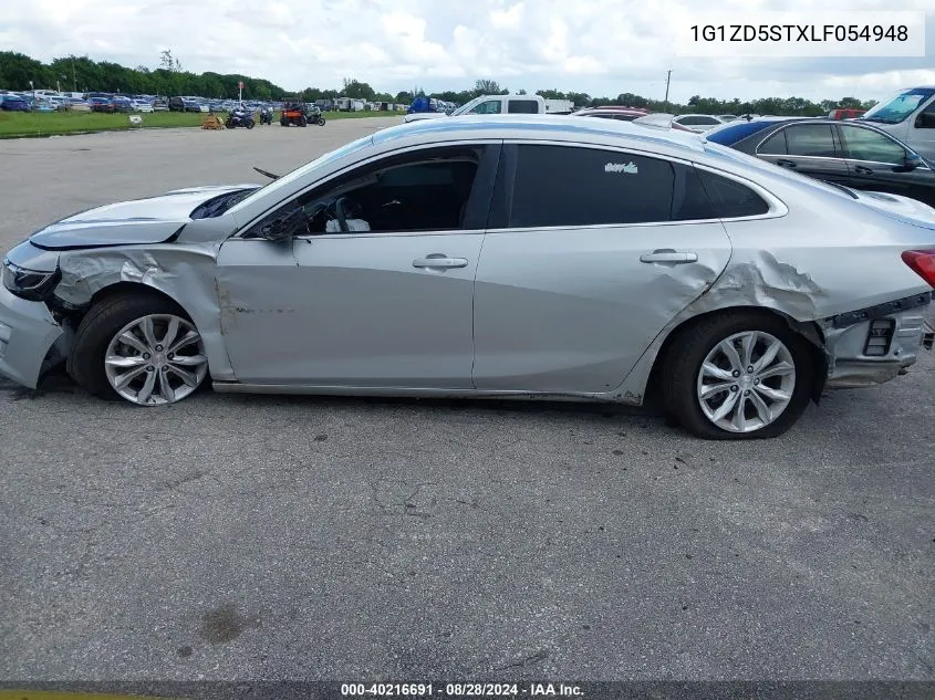 2020 Chevrolet Malibu Fwd Lt VIN: 1G1ZD5STXLF054948 Lot: 40216691