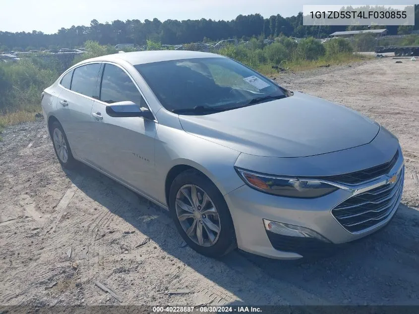 2020 Chevrolet Malibu Fwd Lt VIN: 1G1ZD5ST4LF030855 Lot: 40228887