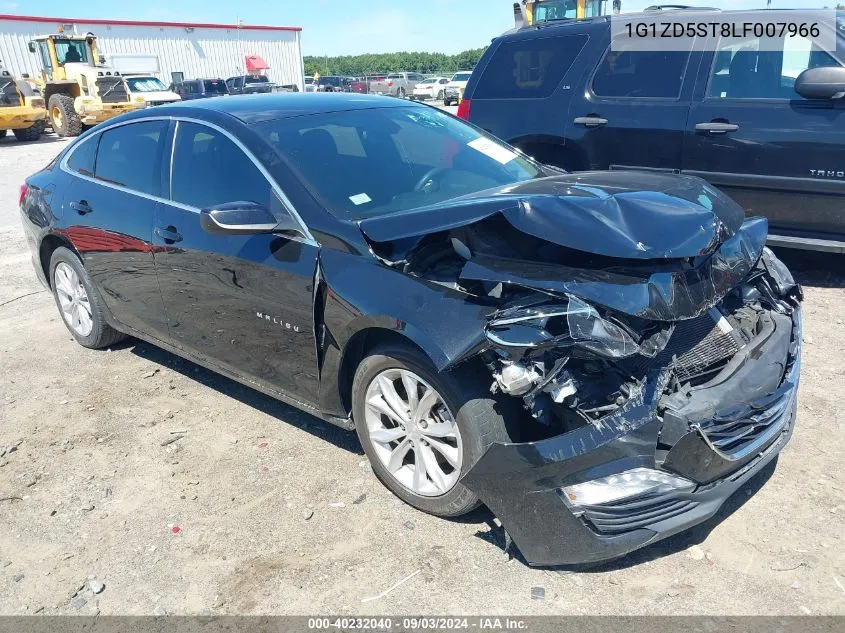 2020 Chevrolet Malibu Fwd Lt VIN: 1G1ZD5ST8LF007966 Lot: 40232040