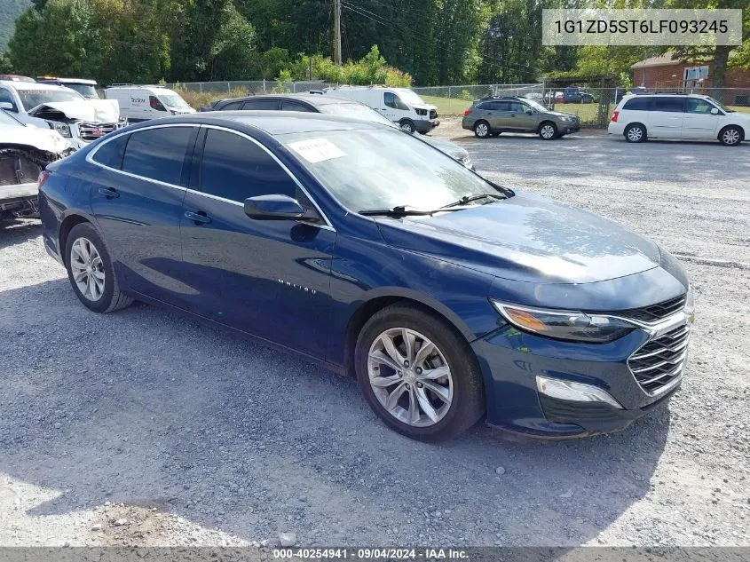 2020 Chevrolet Malibu Fwd Lt VIN: 1G1ZD5ST6LF093245 Lot: 40254941