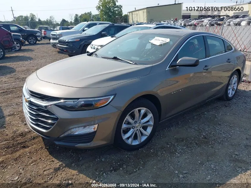 2020 Chevrolet Malibu Fwd Lt VIN: 1G1ZD5ST0LF008660 Lot: 40263868