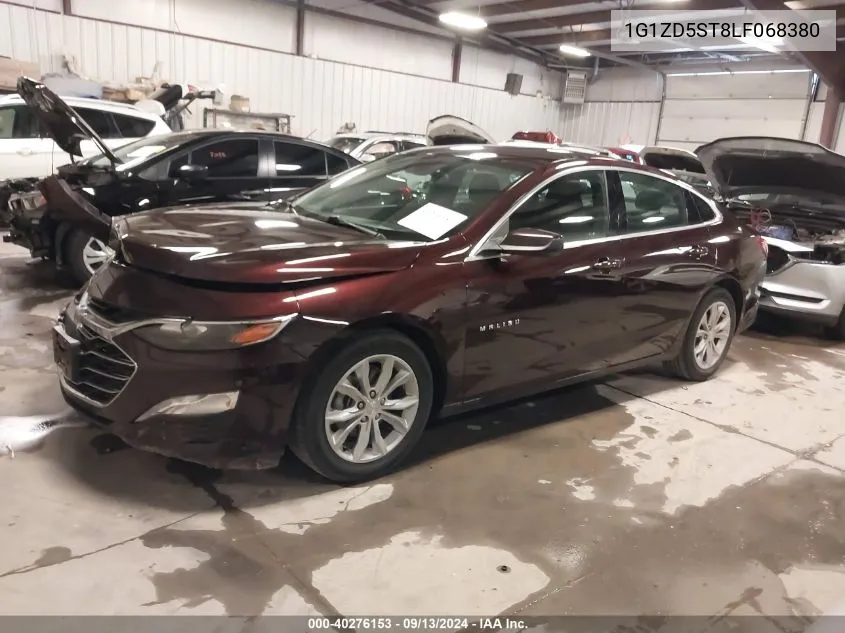 2020 Chevrolet Malibu Fwd Lt VIN: 1G1ZD5ST8LF068380 Lot: 40276153