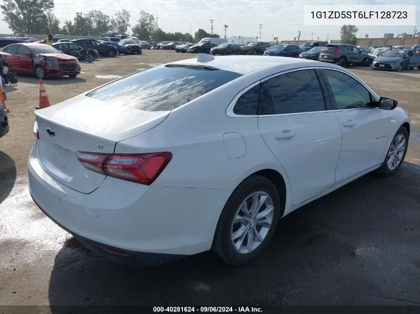 2020 Chevrolet Malibu Fwd Lt VIN: 1G1ZD5ST6LF128723 Lot: 40281624