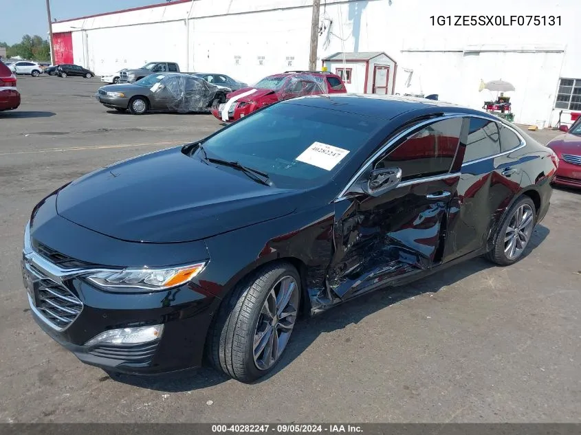 2020 Chevrolet Malibu Fwd Premier VIN: 1G1ZE5SX0LF075131 Lot: 40282247