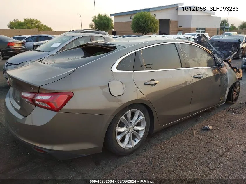 2020 Chevrolet Malibu Fwd Lt VIN: 1G1ZD5ST3LF093283 Lot: 40282594