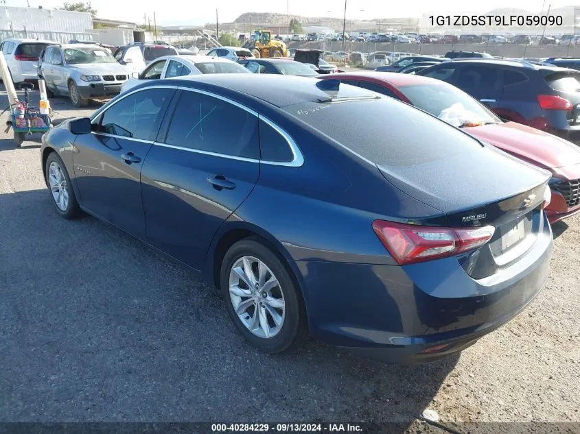 2020 Chevrolet Malibu Fwd Lt VIN: 1G1ZD5ST9LF059090 Lot: 40284229