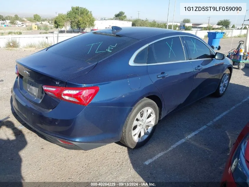 2020 Chevrolet Malibu Fwd Lt VIN: 1G1ZD5ST9LF059090 Lot: 40284229