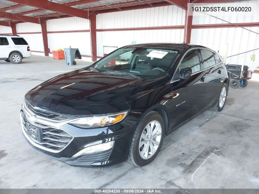 2020 Chevrolet Malibu Fwd Lt VIN: 1G1ZD5ST4LF060020 Lot: 40284230