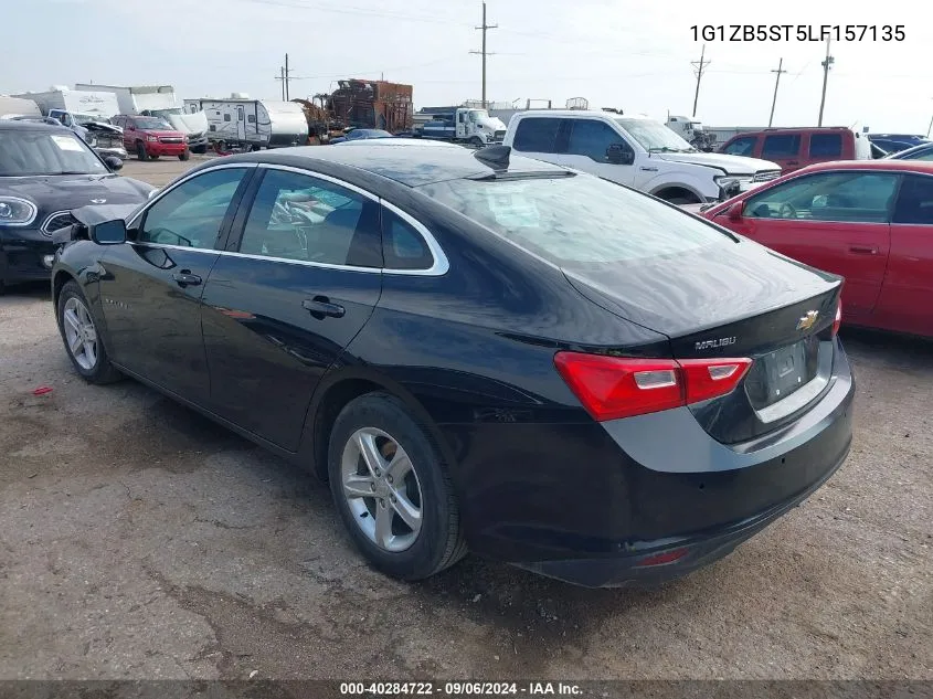 2020 Chevrolet Malibu Fwd Ls VIN: 1G1ZB5ST5LF157135 Lot: 40284722