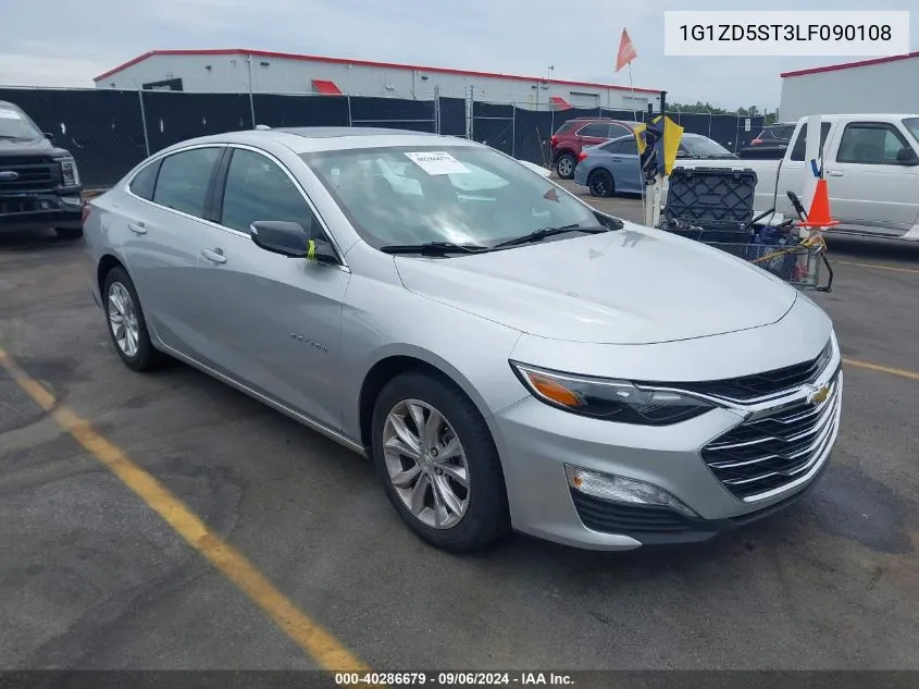 2020 Chevrolet Malibu Fwd Lt VIN: 1G1ZD5ST3LF090108 Lot: 40286679