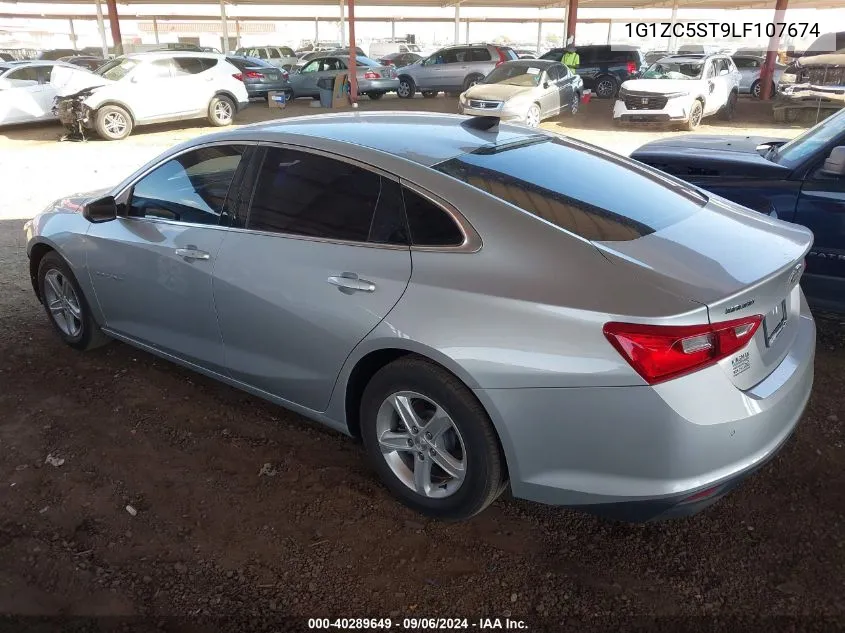 1G1ZC5ST9LF107674 2020 Chevrolet Malibu Fwd 1Fl