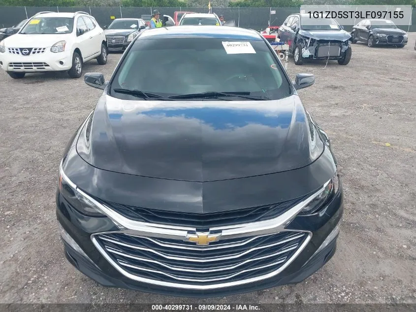 2020 Chevrolet Malibu Fwd Lt VIN: 1G1ZD5ST3LF097155 Lot: 40299731