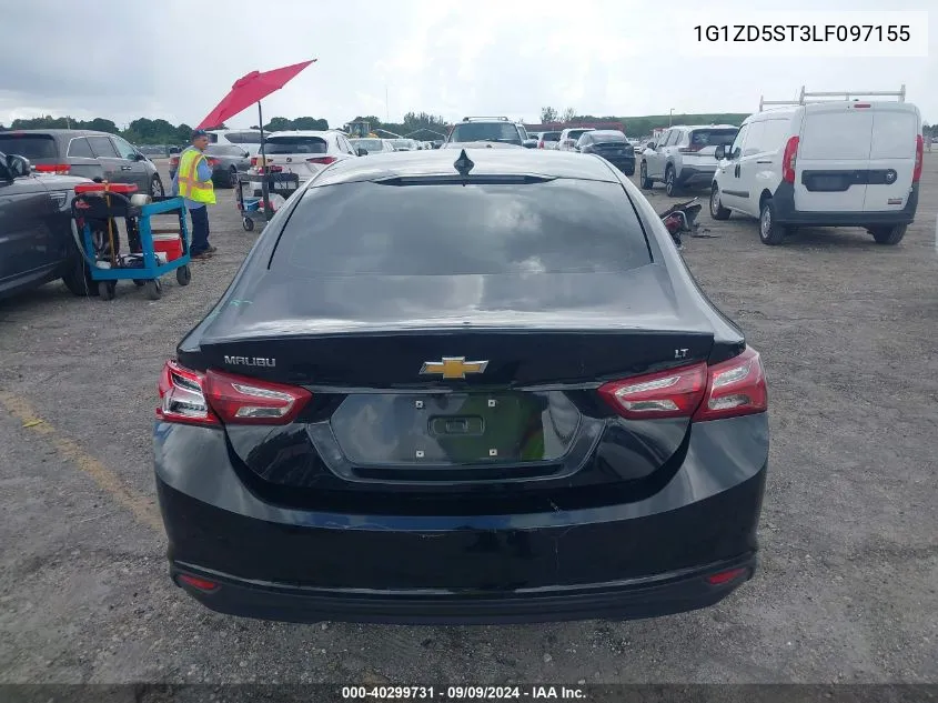 2020 Chevrolet Malibu Fwd Lt VIN: 1G1ZD5ST3LF097155 Lot: 40299731