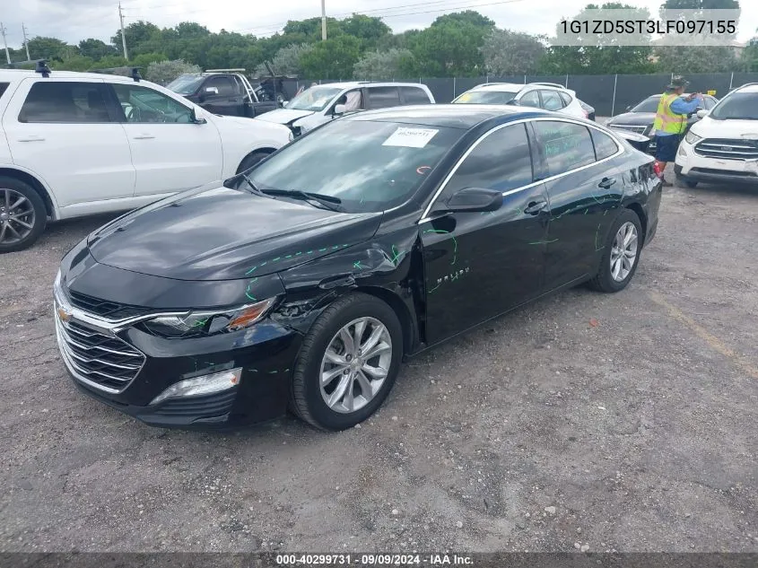 2020 Chevrolet Malibu Fwd Lt VIN: 1G1ZD5ST3LF097155 Lot: 40299731