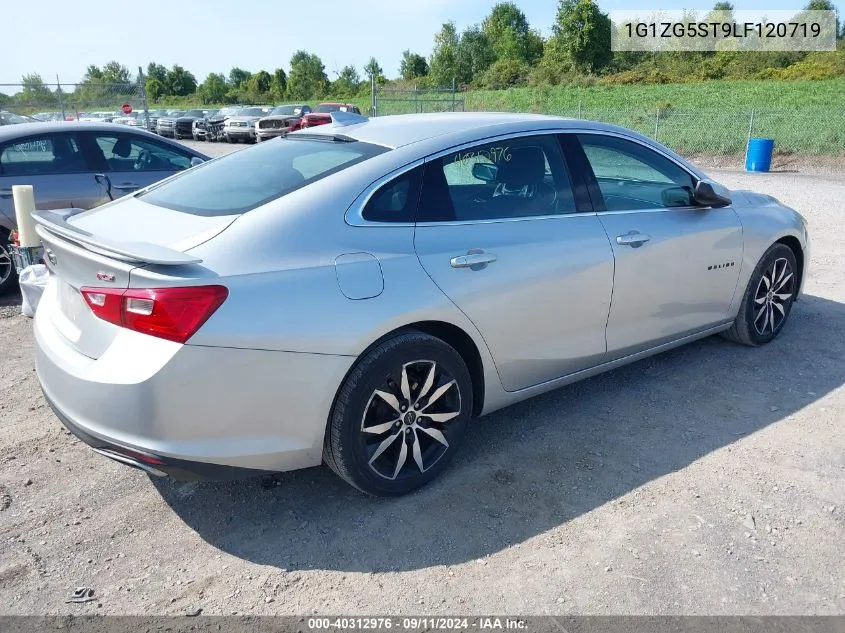 2020 Chevrolet Malibu Fwd Rs VIN: 1G1ZG5ST9LF120719 Lot: 40312976