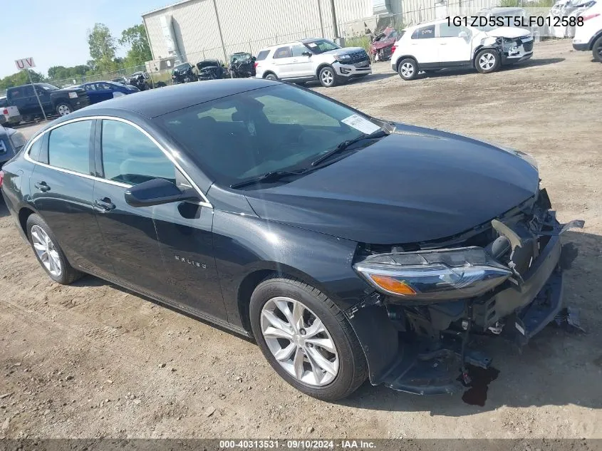 2020 Chevrolet Malibu Fwd Lt VIN: 1G1ZD5ST5LF012588 Lot: 40313531