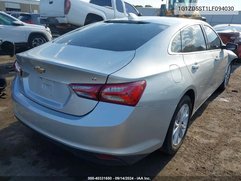 2020 Chevrolet Malibu Fwd Lt VIN: 1G1ZD5ST1LF094030 Lot: 40331650