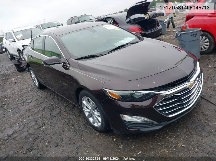 2020 Chevrolet Malibu Fwd Lt VIN: 1G1ZD5ST4LF045713 Lot: 40332724