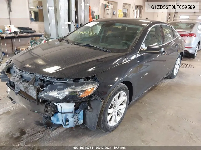 2020 Chevrolet Malibu Fwd Lt VIN: 1G1ZD5ST0LF059589 Lot: 40340751