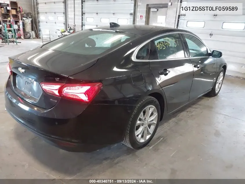 2020 Chevrolet Malibu Fwd Lt VIN: 1G1ZD5ST0LF059589 Lot: 40340751