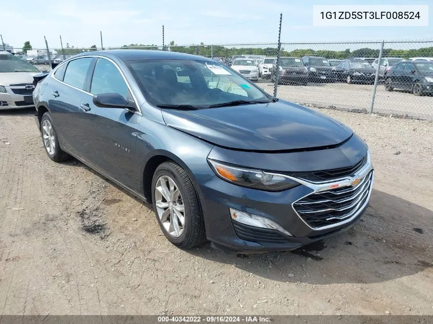 2020 Chevrolet Malibu Lt VIN: 1G1ZD5ST3LF008524 Lot: 40342022