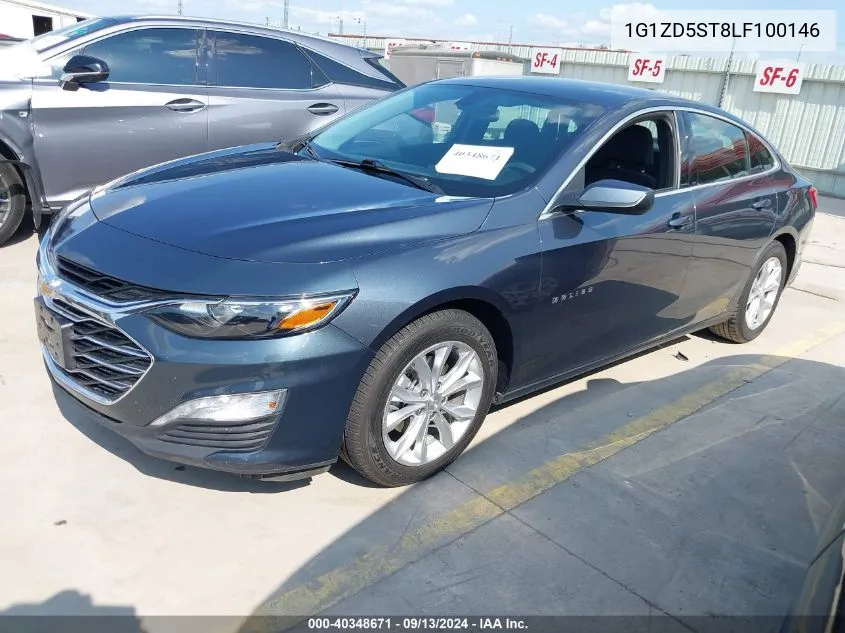 2020 Chevrolet Malibu Fwd Lt VIN: 1G1ZD5ST8LF100146 Lot: 40348671