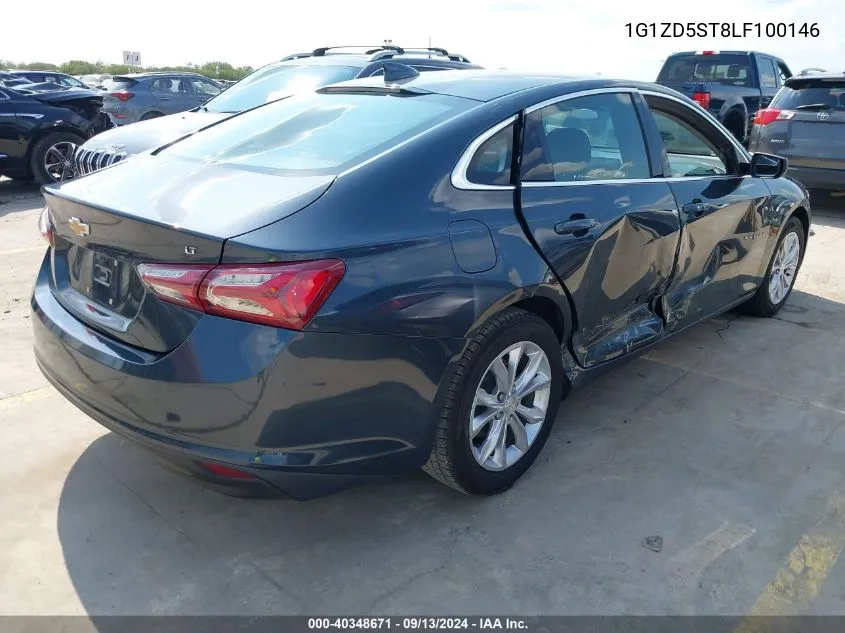 2020 Chevrolet Malibu Fwd Lt VIN: 1G1ZD5ST8LF100146 Lot: 40348671