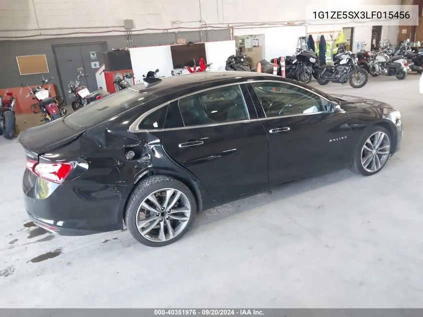 2020 Chevrolet Malibu Fwd Premier VIN: 1G1ZE5SX3LF015456 Lot: 40351976